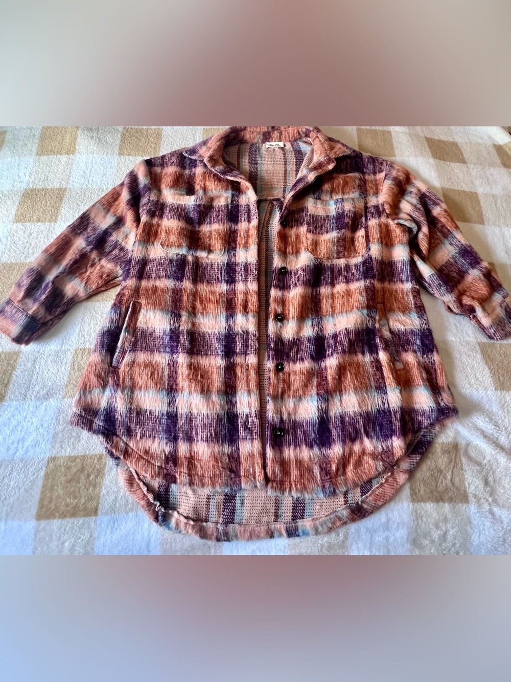 Très Chic Plaid Shacket